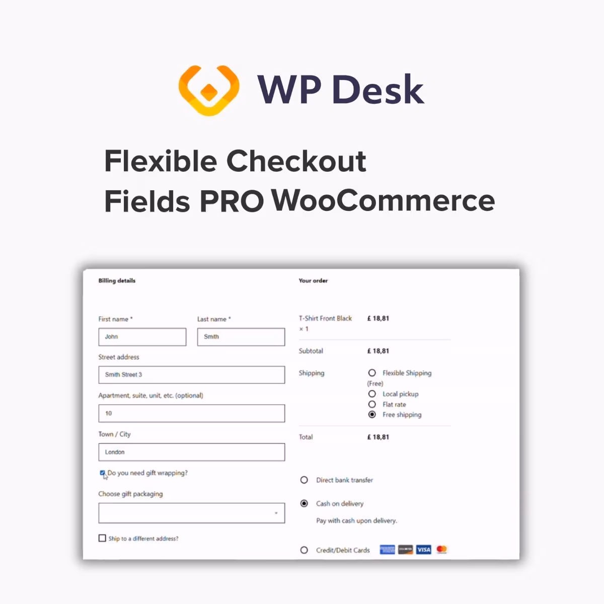 WPDesk - Flexible Checkout Fields PRO WooCommerce