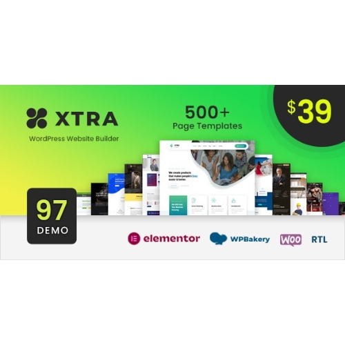 XTRA - Multipurpose WordPress Theme at $3.49 only - WPSHOP