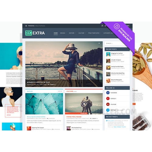Extra Theme – The Ultimate Magazine WordPress Theme at $3.49 only - WPSHOP