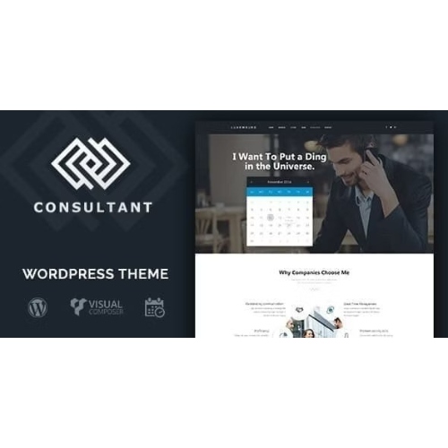 Consultant WordPress Theme at 3.49 only