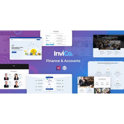 Invico - WordPress Consulting Business Theme at $3.49 only - WPSHOP