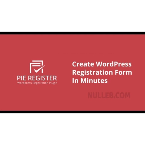 Pie Register Premium – WordPress Registration Plugin at $3.49 only - WPSHOP