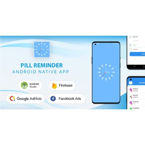 Pill Reminder - Android Native App at $3.49 only - WPSHOP