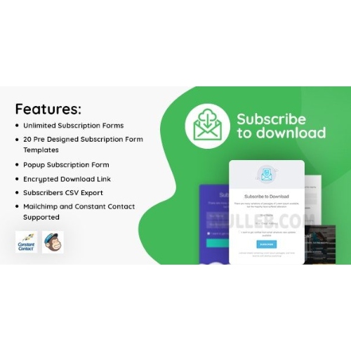 Subscribe to Download - An advanced subscription plugin for WordPress ...