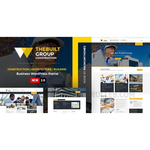TheBuilt - Construction and Architecture WordPress theme at $3.49 only ...