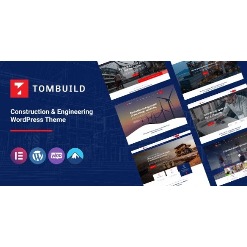 Tombuild – Construction & Engineering WordPress Theme at $3.49 only ...