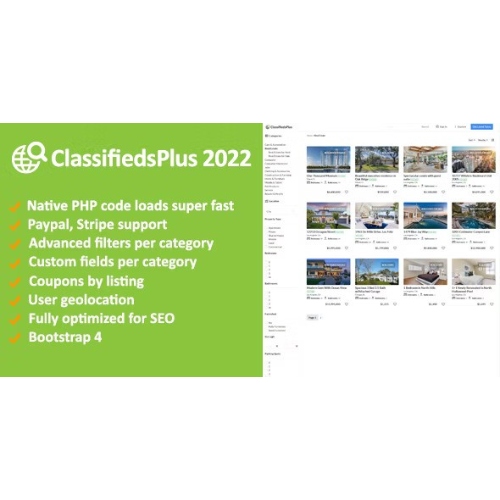 Classified Plus - PHP Classifieds Ads Script at $3.49 only - WPSHOP