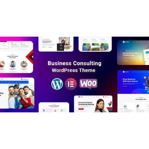 Consua - Business Consulting WordPress at $3.49 only - WPSHOP
