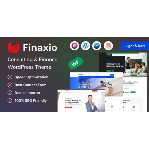 Finaxio - Consulting & Finance WordPress Theme at $3.49 only - WPSHOP