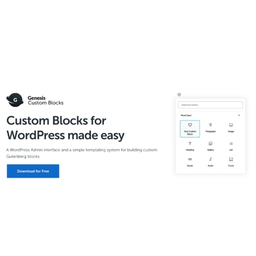 Genesis Custom Blocks Pro at $3.49 only - WPSHOP