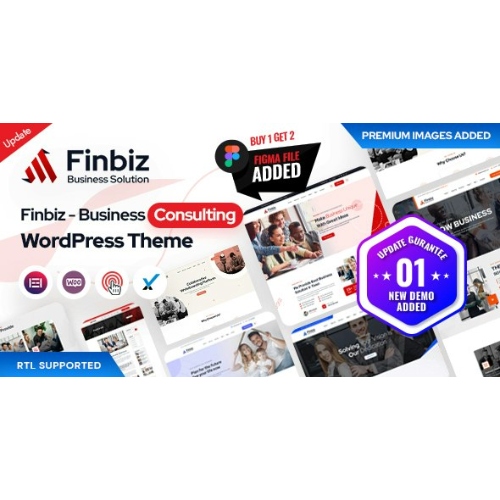 Finbiz - Consulting Business WordPress Theme at $3.49 only - WPSHOP
