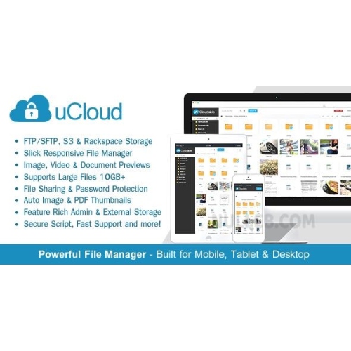 uCloud - File Hosting Script - Securely Manage, Preview & Share Your ...