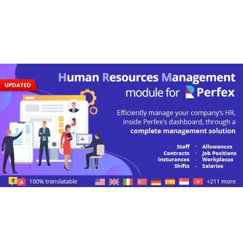 Human Resources Management - HR module for Perfex CRM at $3.49 only ...