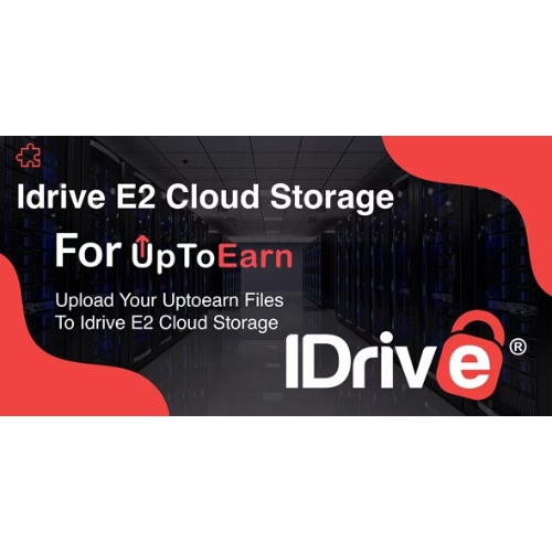 Idrive E2 Cloud Object Storage Add-on For UpToEarn at $3.49 only - WPSHOP