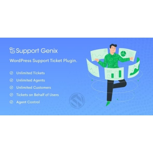 Support Genix – WordPress Support Ticket Plugin at $3.49 only - WPSHOP