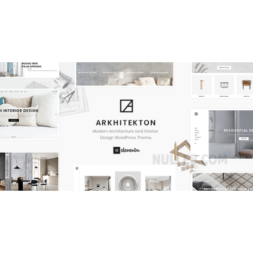 Arkhitekton - Modern Architecture and Interior Design WordPress Theme ...
