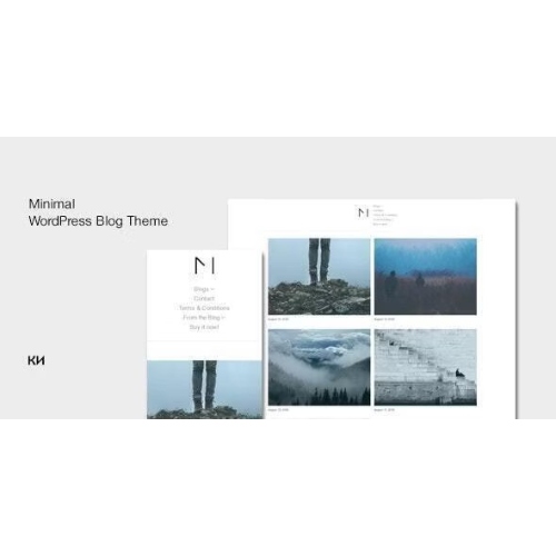 Miniblog - Multipurpose, Minimal WordPress Theme at $3.49 only - WPSHOP
