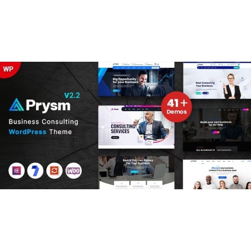 Prysm - Consulting & Business WordPress Theme at $3.49 only - WPSHOP
