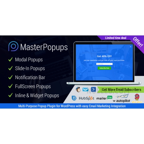 Popup Plugin for WordPress & Popup Editor - Master Popups for Email ...