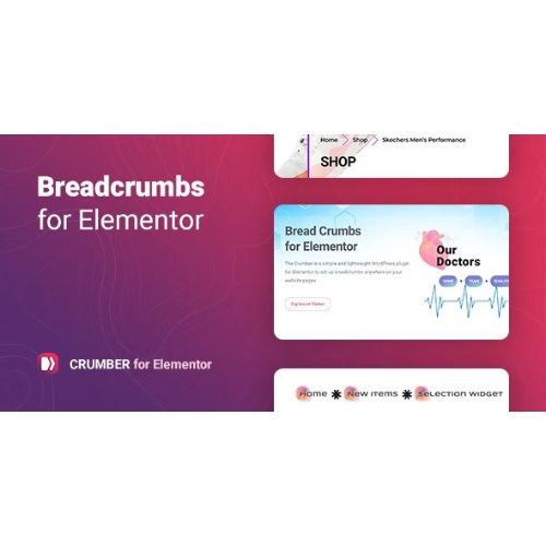 Breadcrumbs for Elementor – Crumber at $3.49 only - WPSHOP