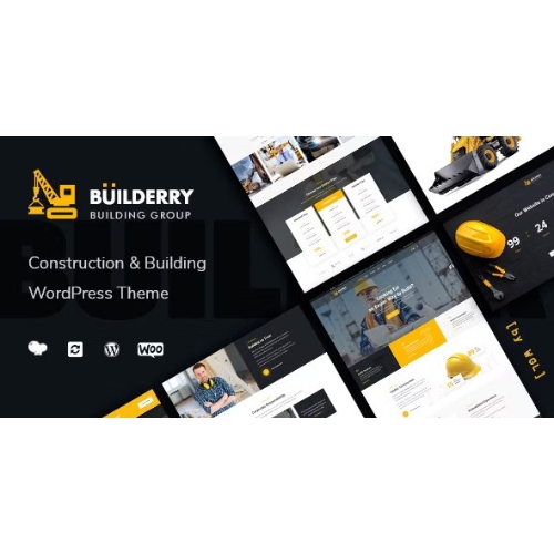 Builderry - Construction and Building WordPress Theme at $3.49 only ...
