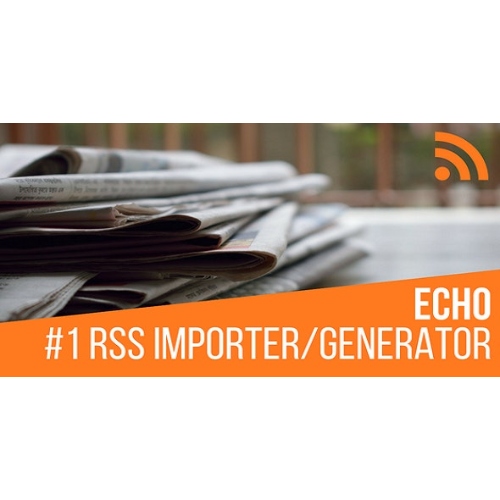 Echo RSS Feed Post Generator Plugin for WordPress at $3.49 only - WPSHOP