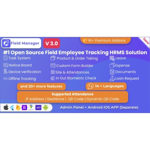 Field Manager | Employees Realtime & Offline Tracking, Tasks, Product ...