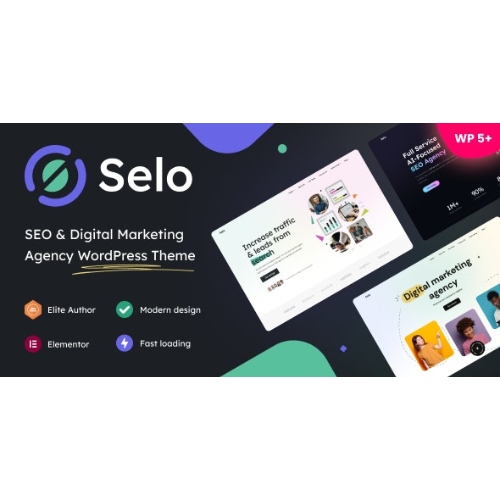 Selo - SEO & Digital Marketing Agency WordPress Theme at $3.49 only ...