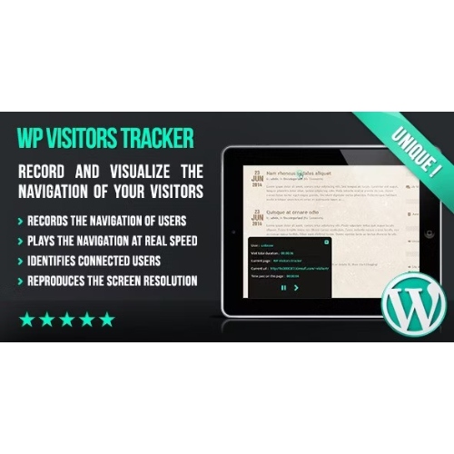 WP Visitors Tracker at $3.49 only - WPSHOP