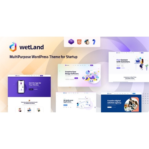 Wetland - MultiPurpose WordPress Theme at $3.49 only - WPSHOP