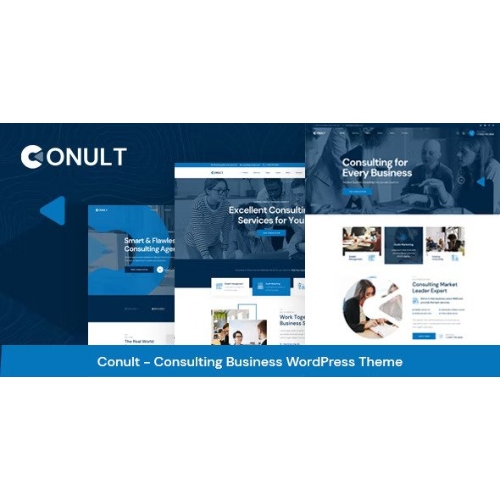 Conult - Consulting Business WordPress Themes at $3.49 only - WPSHOP