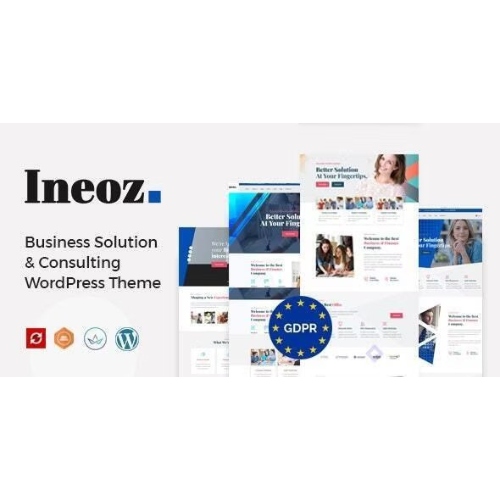 Ineoz - Business Consulting WordPress Theme at $3.49 only - WPSHOP