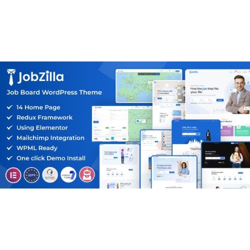 JobZilla - Job Board WordPress Theme at $3.49 only - WPSHOP