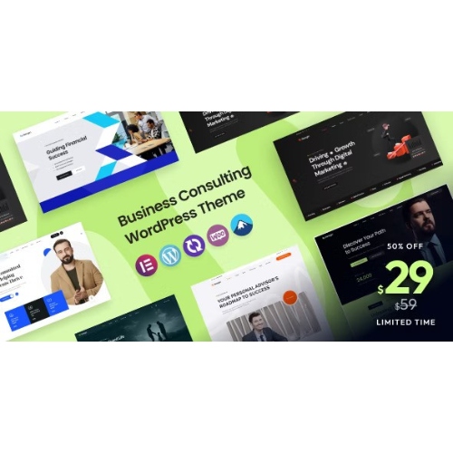 Seargin - Business Consulting WordPress Theme at $3.49 only - WPSHOP