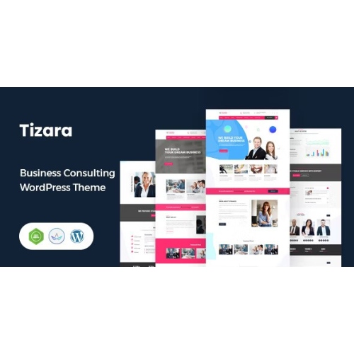 Tizara - Business Consulting WordPress Theme at $3.49 only - WPSHOP