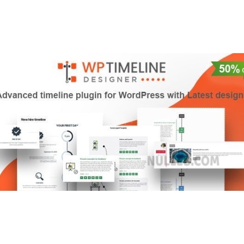 WP Timeline Designer Pro - WordPress Timeline Plugin at $3.49 only - WPSHOP