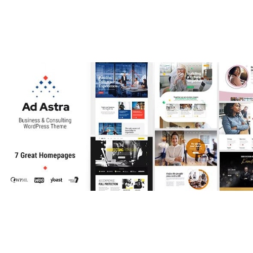 Ajani - Business & Consulting WordPress theme at $3.49 only - WPSHOP