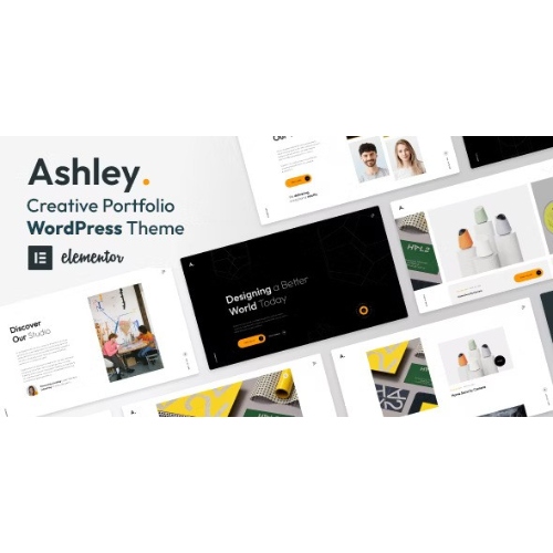 Ashley - Creative Portfolio WordPress Theme at $3.49 only - WPSHOP