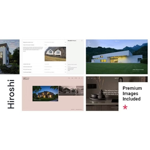 Hiroshi - Architecture and Interior Design Theme at $3.49 only - WPSHOP