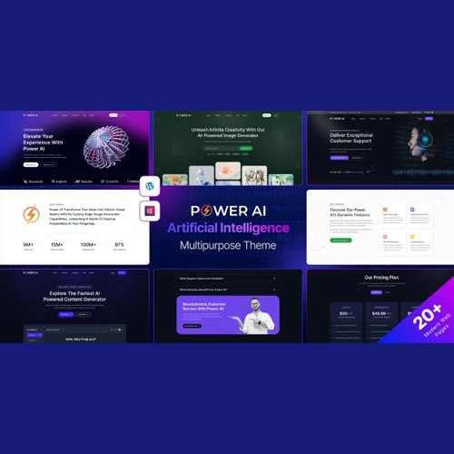 PowerAI – Artificial Intelligence Multipurpose WordPress Theme for ...