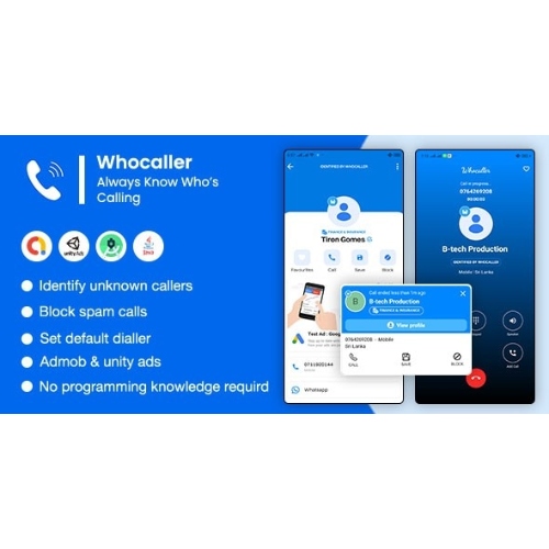 Whocaller Caller ID & Spam Blocker at $3.49 only - WPSHOP