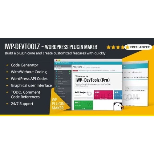 iWP-DevToolz (Pro) - WordPress Plugin Maker + Code Generator at $3.49 ...