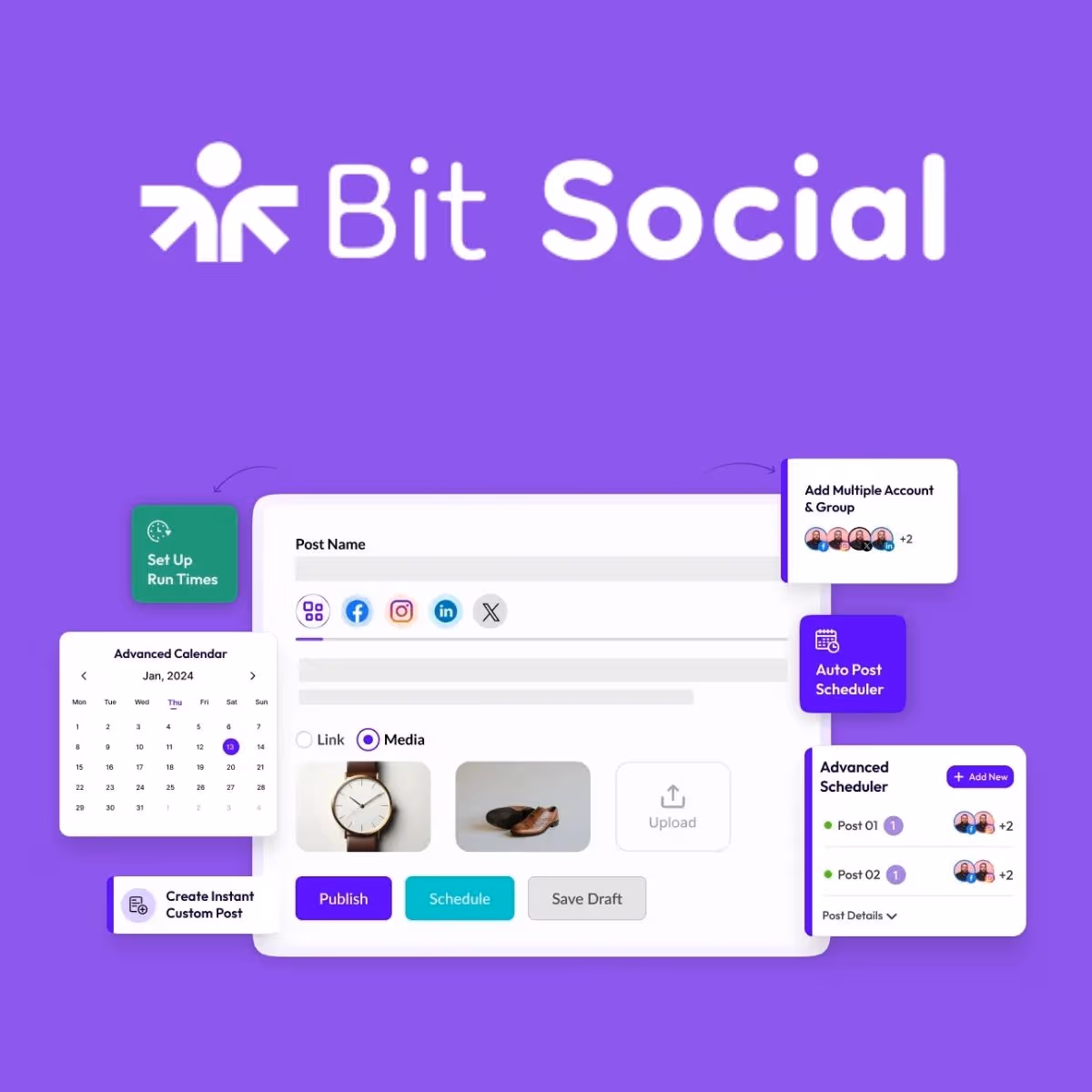 Bit Social Pro