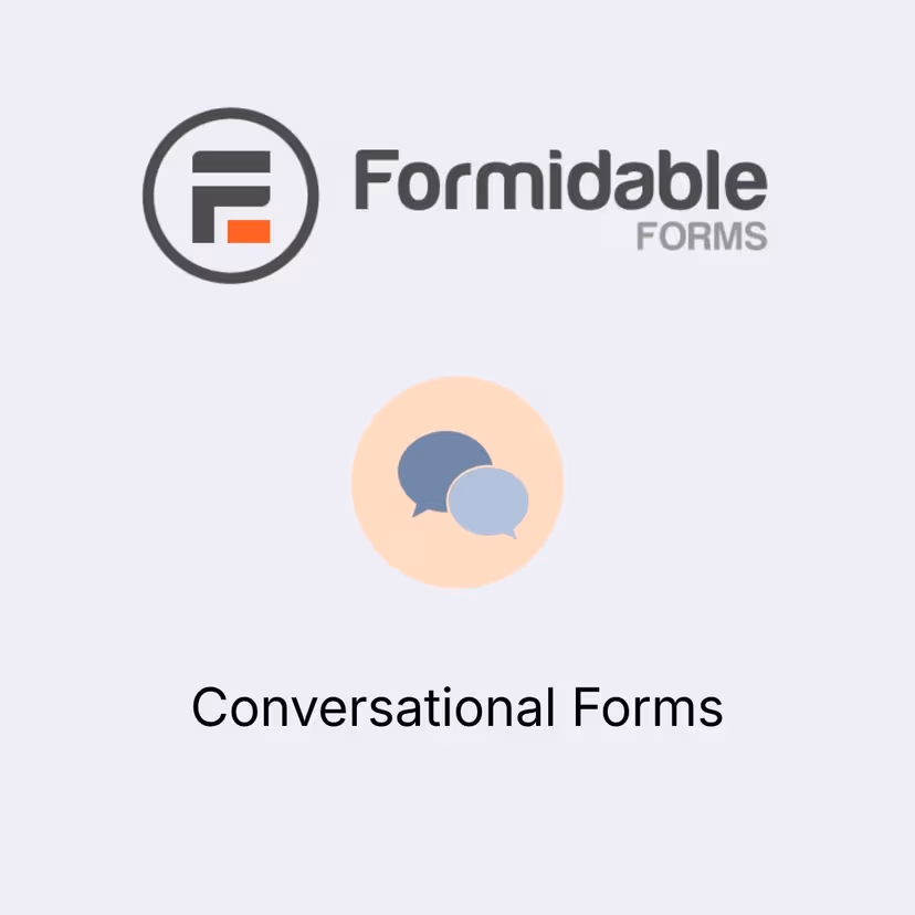 Formidable Forms - Conversational Forms
