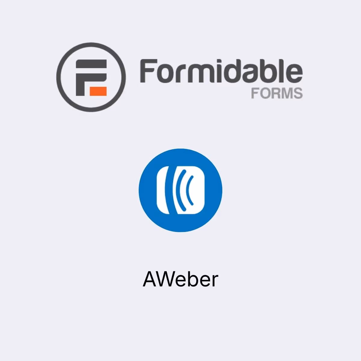 Formidable Forms - AWeber