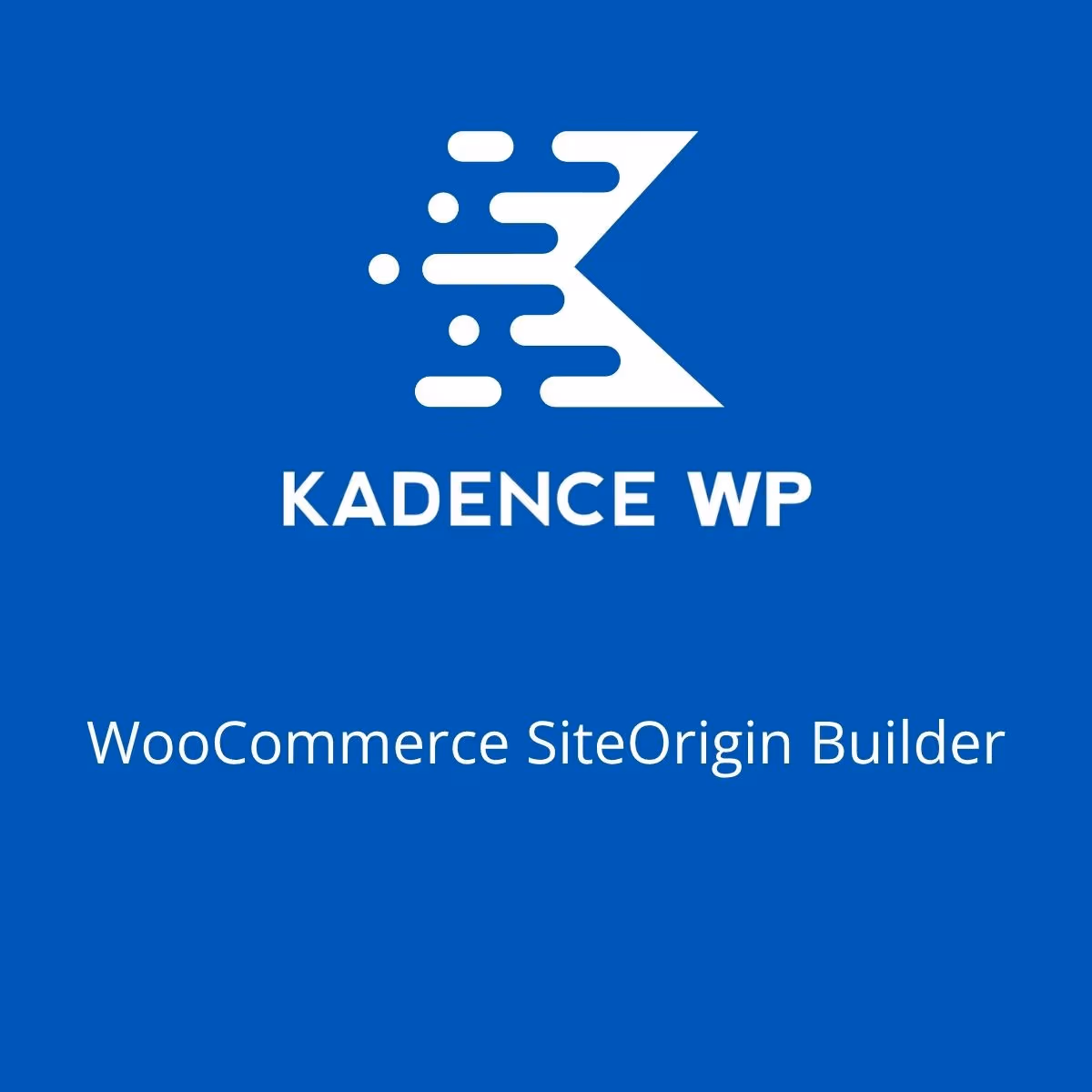Kadence WooCommerce SiteOrigin Builder