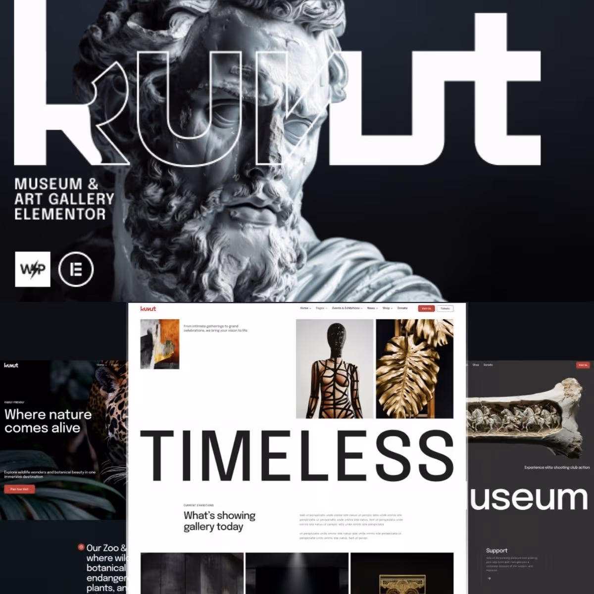 Kunst - Museum & Art Gallery Elementor WordPress Theme