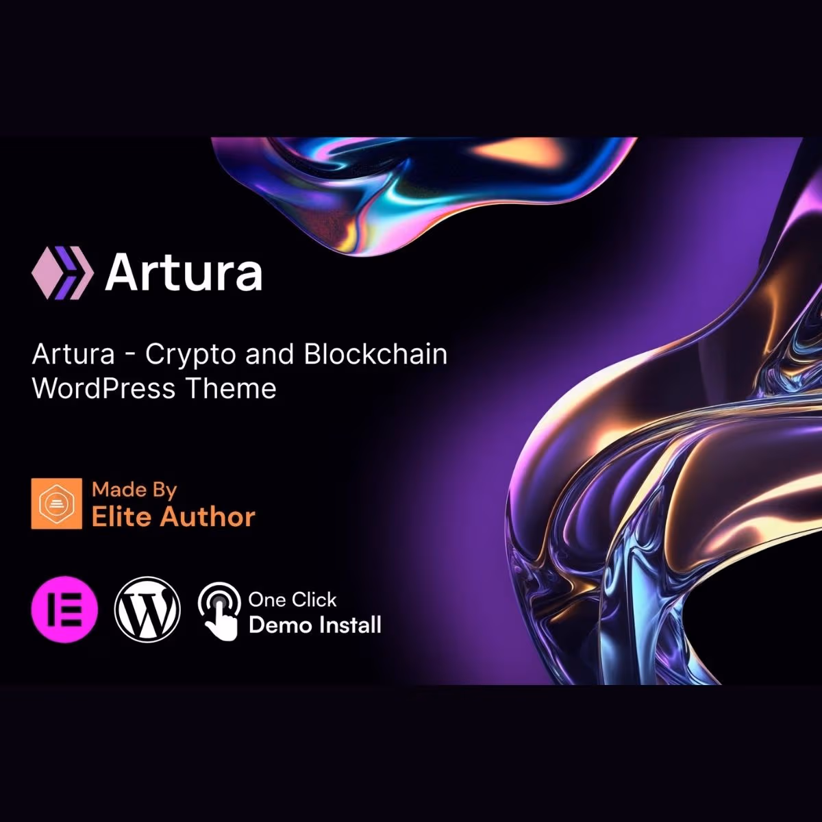 Artura - Crypto & Blockchain Technology WordPress Theme