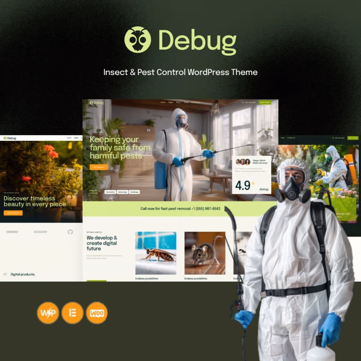 Debug - Insect Extermination & Pest Control WordPress Theme