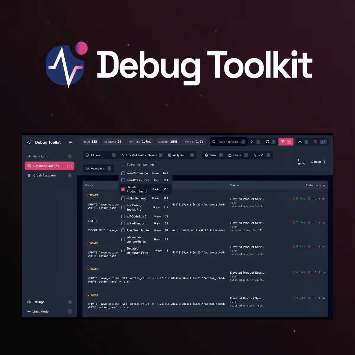 WP Debug Toolkit Pro